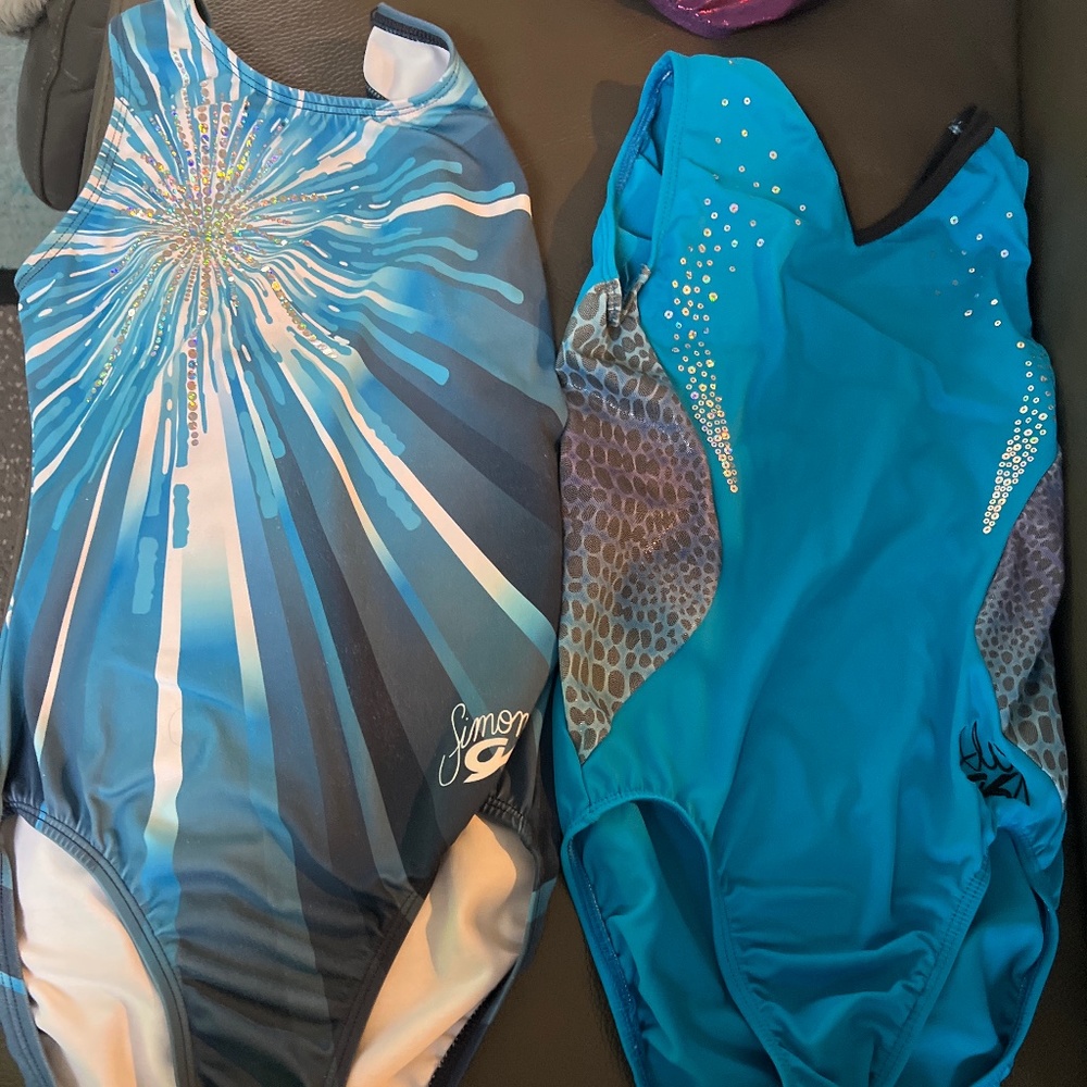 2 gymnastics leos